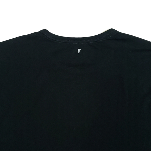 The Perfect Jean NYC Mens Organic Cotton Crew Neck XL T-Shirt Black NWT - Picture 5 of 7